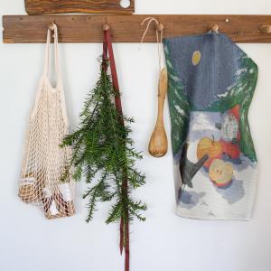 Ekelund Vinteräpple Kökshandduk Multi 35x50cm