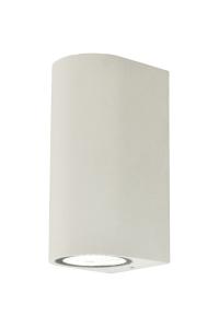 Fasadbelysning Vit Vägglampa Upp/Ner Aneta Union