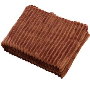 Fleecepläd Baloo Kanel 130x170cm Nina Royal