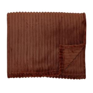 Fleecepläd Baloo Kanel 130x170cm Nina Royal