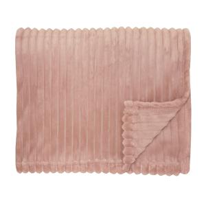 Fleecepläd Baloo Ljusrosa 130x170cm Nina Royal
