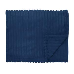 Fleecepläd Baloo Marinblå 130x170cm Nina Royal