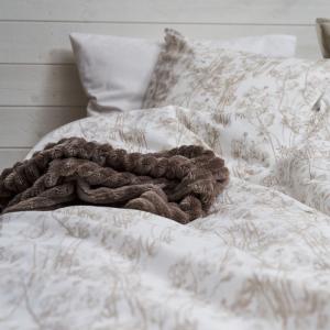 Fleecepläd Baloo Mullvad 130x170cm Nina Royal