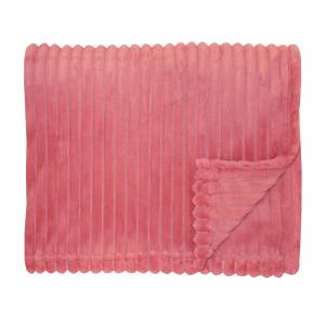Fleecepläd Baloo Rosa 130x170cm Nina Royal