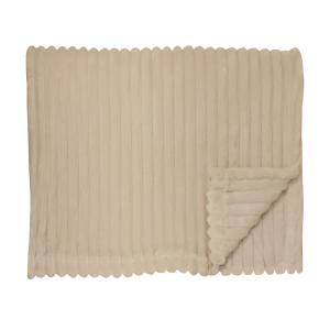 Fleecepläd Baloo Sand 130x170cm Nina Royal