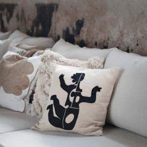 Fondaco Adora Kuddfodral Svart 48x48cm