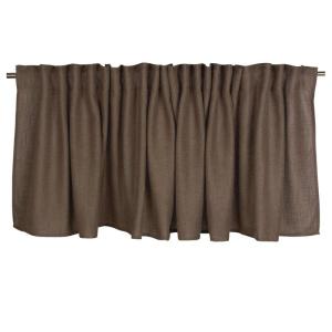 Gardinkappa Brun Fondaco Alan 55x250cm