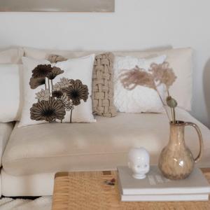 Fondaco Bella Kuddfodral Offwhite 48x48cm