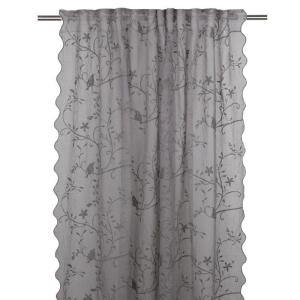 Gardin Grå Fondaco 2-Pack Bird 130x250cm