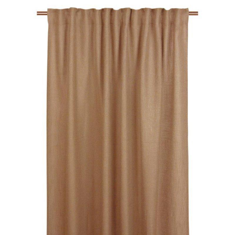 Gardin Cognac Fondaco 2-Pack Brooklyn 140x250cm at lavanille
