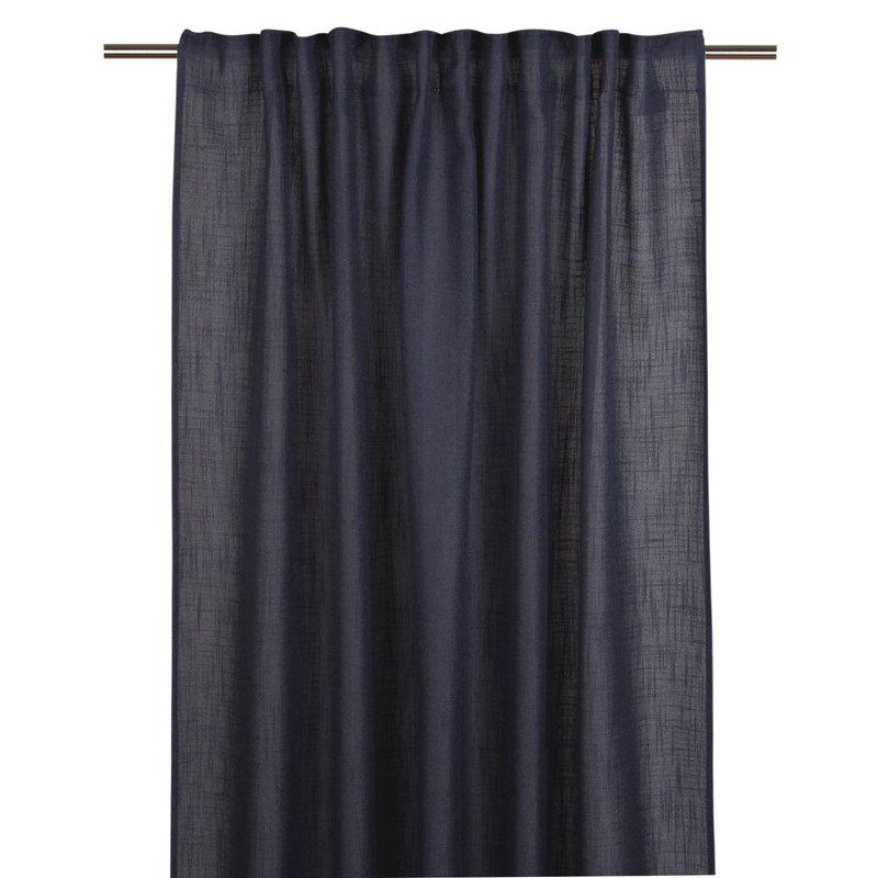 Gardin Marinblå Fondaco 2-Pack Brooklyn 140x250cm at lavanille