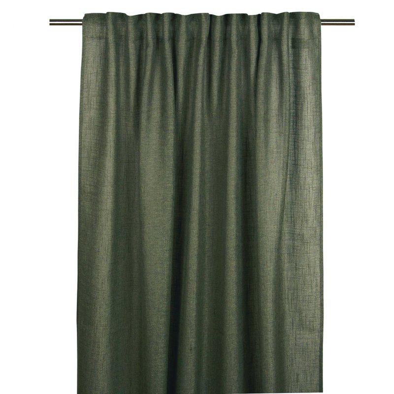 Gardin Mörkgrön Fondaco 2-Pack Brooklyn 140x250cm at lavanille