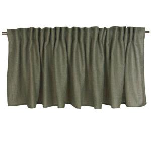 Gardinkappa Mörkgrön Fondaco Brooklyn 55x250cm