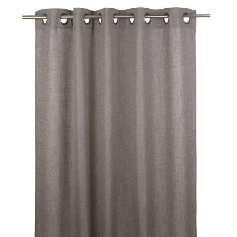 Öljettgardin Grå Fondaco 2-Pack Brooklyn 140x250cm at lavanille