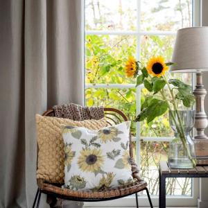 Fondaco Bubbel Kuddfodral Gul 50x50cm