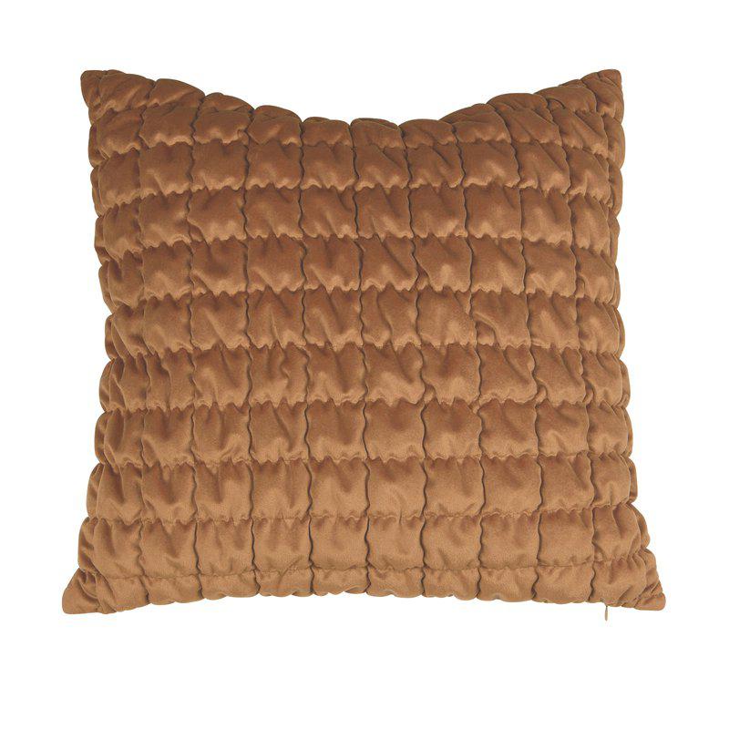 Fondaco Cole Kuddfodral Sammet Cognac 48x48cm at lavanille