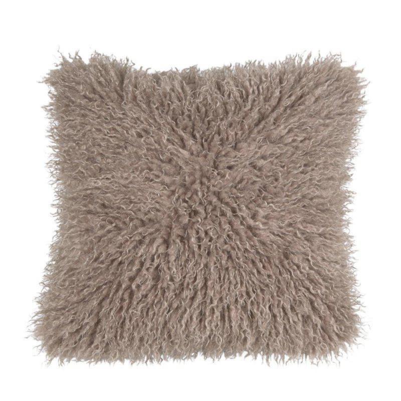 Kuddfodral Sand Fondaco Curly 48x48cm at lavanille