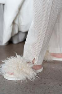 Fondaco Curly Tofflor Dam Offwhite 36/37