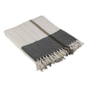 Fondaco Emil Pläd 130x170cm Svart