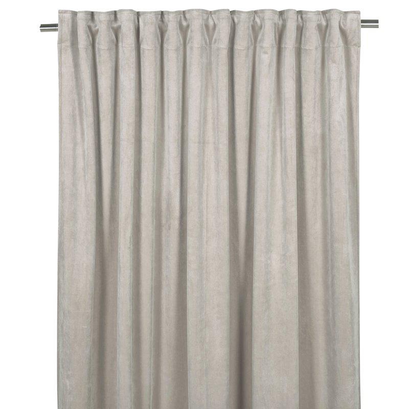Sammetsgardin Sand Fondaco 2-Pack Esther 135x250cm at lavanille