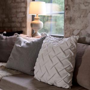 Kuddfodral Grå 48x48cm Fondaco Haväng