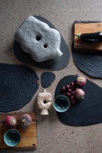 Bordstablett Mörkgrå Fondaco Henny 6-Pack