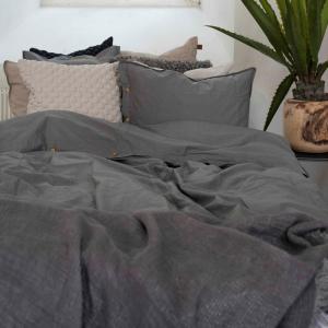Påslakanset Hygge Grå 150x210cm Fondaco