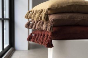 Fondaco Java Kuddfodral Havre 48x48cm