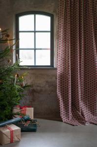 Gardin Röd Fondaco 2-Pack Judith 135x245cm