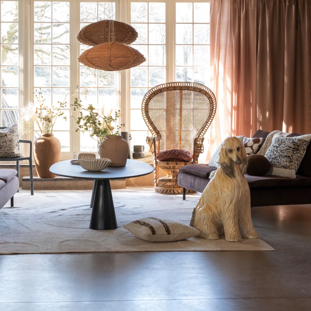 Leo Prydnadskudde Rost 25cm-Fondaco - lavanille.com