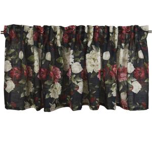 Gardinkappa Svart Fondaco Liza 55x250cm