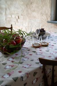 Fondaco Nils Bordsduk Röd 145x250cm