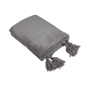 Fondaco Noah Pläd 130x150cm Ljusgrå