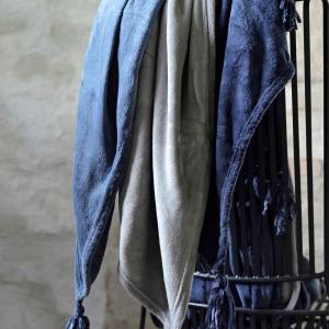 Fondaco Noah Pläd 130x150cm Marinblå