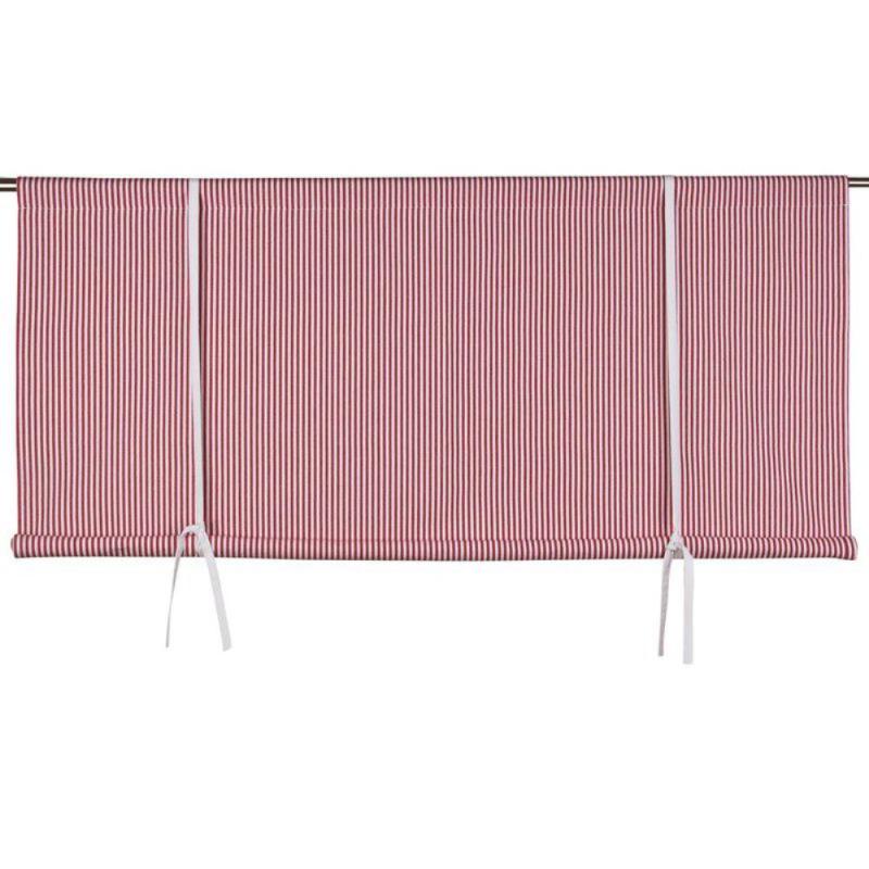 Hissgardin Röd Fondaco Oskar 120x90cm at lavanille