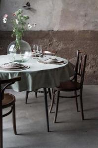 Rund Duk Vide Äpplegrön Ø160cm Fondaco