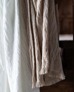 Pläd Offwhite Fondaco Sandö 130x170cm