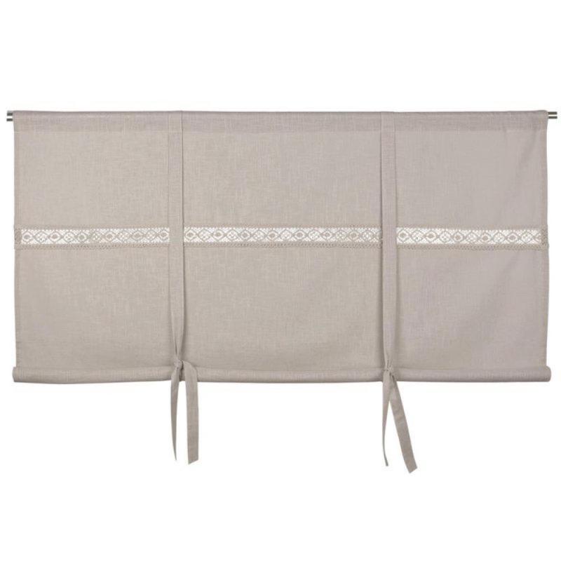 Hissgardin Beige Fondaco Sanna 160x100cm at lavanille