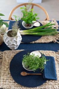 Bordstablett Marinblå Fondaco Sigge 4-Pack