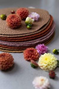 Bordstablett Cognacsbrun Fondaco Sigge 4-Pack