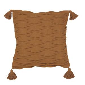 Kuddfodral Cognac 48x48cm Fondaco Soraya