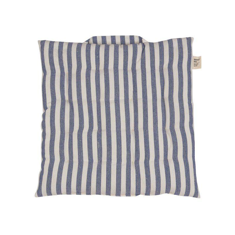 Stolsdyna Denimblå Fondaco Svea 38x38cm at lavanille