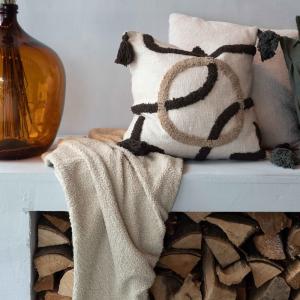 Fondaco Ted Pläd 120x150cm Sand