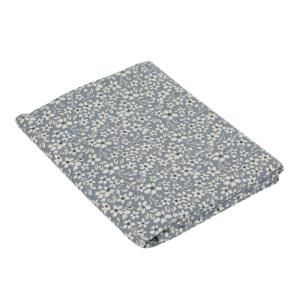 Textilvaxduk Blommig Lisen Blå 140x250cm Fondaco