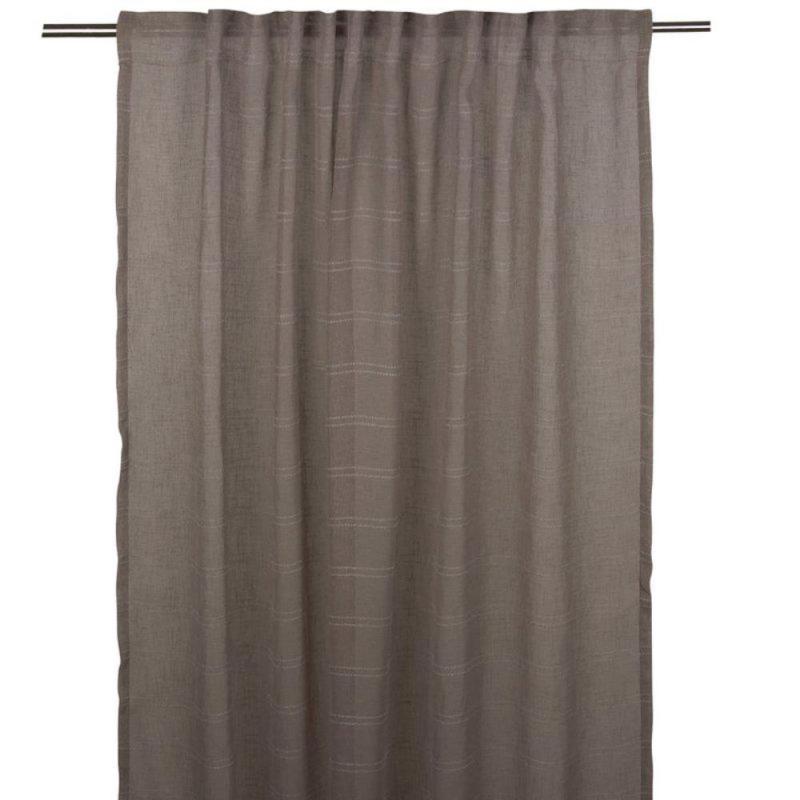 Gardin Brun Fondaco 2-Pack Tilly 140x280cm at lavanille