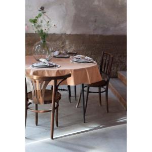 Rund Duk Vide Peach Ø160cm Fondaco