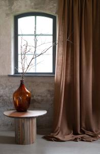 Gardin Cognac Fondaco 2-Pack Brooklyn 140x250cm