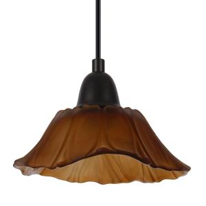 Fönsterlampa Glas Amber Oriva Bobby 18cm