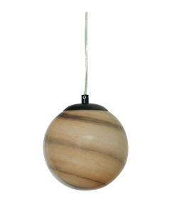Fönsterlampa Glas Galaxy Brun/Svart Ø15cm Aneta Lighting