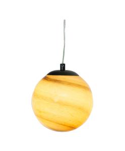 Fönsterlampa Glas Galaxy Brun/Svart Ø15cm Aneta Lighting